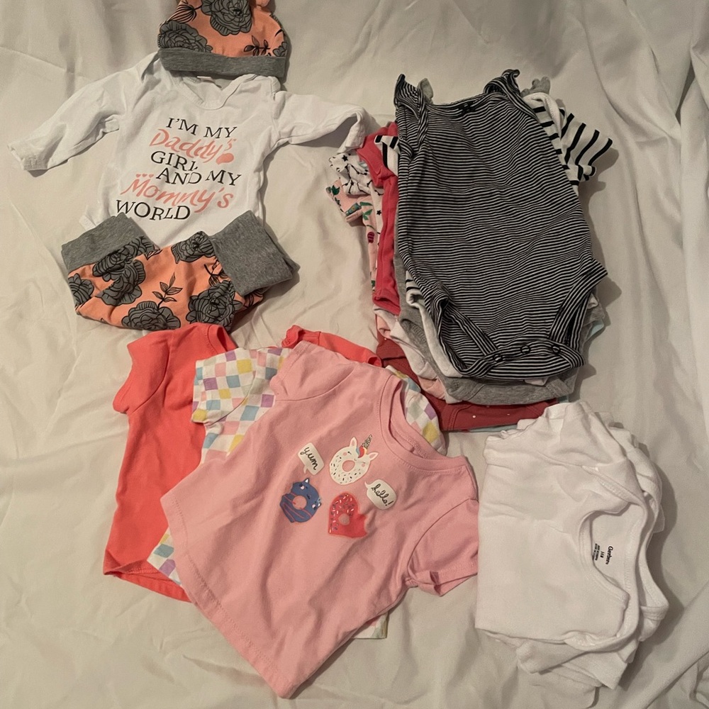 Girl 3-6 month clothes bundle